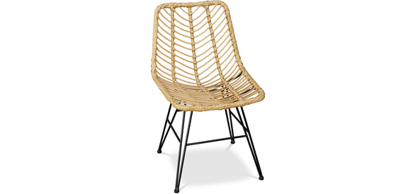 Rattan Dining Chair - Boho Style - Mia - gallery 12