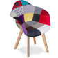 Premium Chaise design Dawick - Patchwork Ray