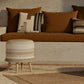 Tabouret Pouf Rond - Style Boho Bali - Ivy