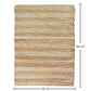 Rectangular Jute Rug - Boho Bali - 120x150 CM - Ghana - gallery 5