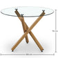 Round Dining Table - Scandinavian Design - 4/5 Diners - Tesfa - gallery 6