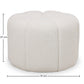 Pouf Round Bouclé Fabric - Harley
