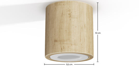 Wooden Ceiling Spotlight - Treva - gallery 6
