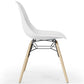 Dining Chair - Scandinavian Design - Wooden Legs - Pack of 2 - Skögur