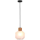 Lampe de plafond en bois et verre - Lampe suspendue design - Bumba
