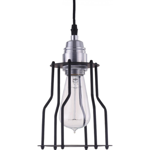 Lampe de plafond rétro - Lampe suspendue de style cage - Jail