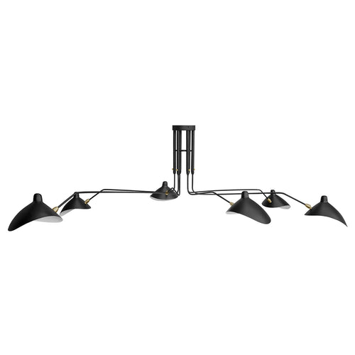 Lampe de plafond - Lampe de bureau à bras flexibles - 6 bras - George