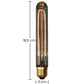 Vintage Edison Bulb - Cylinder - Dimensions diagram