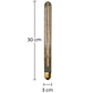 Vintage Edison Bulb -Tube - Dimensions diagram