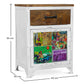 Printed Nightstand - Wood - Colin - Dimensions diagram