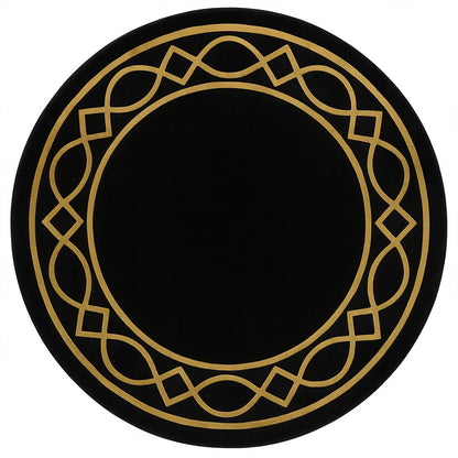 Rond wollen designvloerkleed - 230cm - Etny