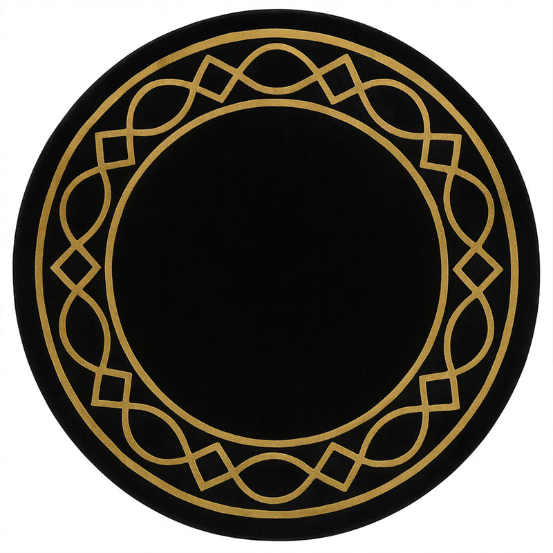 Rond wollen designvloerkleed - 230cm - Etny