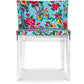 Dining chair - Transparent legs - Patterned design - Mademoiselle