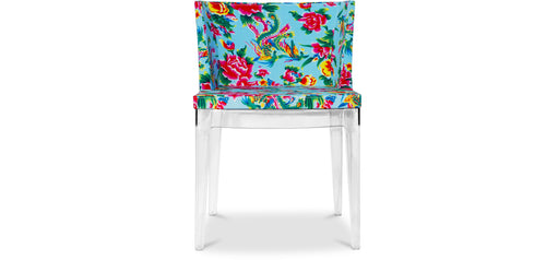Chaise de salle à manger - Pieds transparents - Design à motifs - Mademoiselle