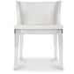 Design Dining Room Chair - Transparent Legs - Mila