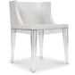 Design Dining Room Chair - Transparent Legs - Mila