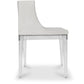 Design Dining Room Chair - Transparent Legs - Mila
