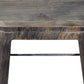 Industriell design barkrakk - Tre og stål - 76cm - Stylix
