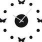 Wall clock 4 Butterflies