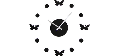 Wall clock 4 Butterflies