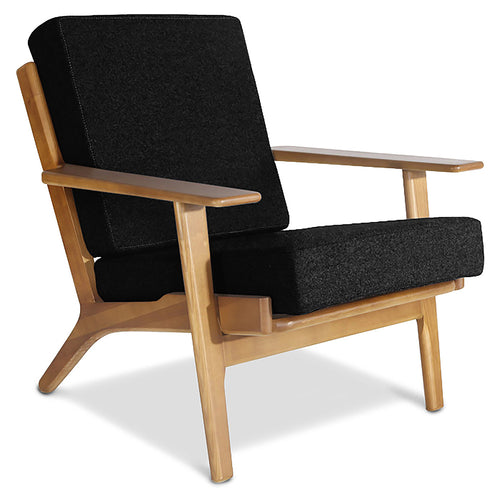 Fauteuil en Bois avec Accoudoirs - Bansy