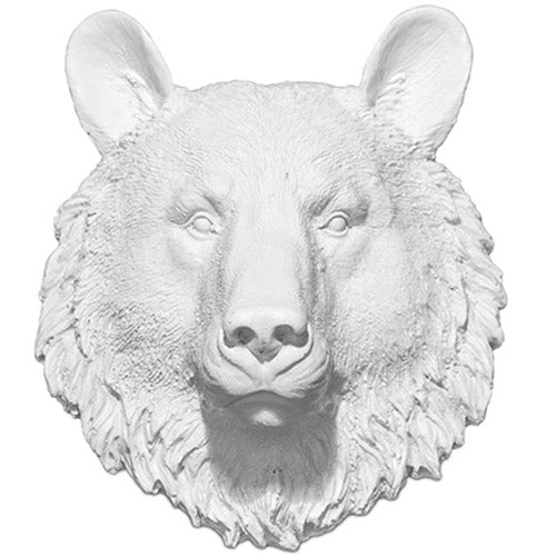Wall Decoration - White Bear Head - Uka - gallery 1