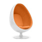 Fauteuil design en forme d'œuf - Revêtement en similicuir - Eny