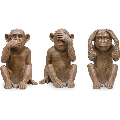 Decorative Design Figurines - Monkeys - Sapiens