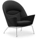 Fauteuil avec Accoudoirs - Revêtu de tissu - Oculus