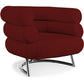 Fauteuil Design - Revêtu de Cuir - Bivendun