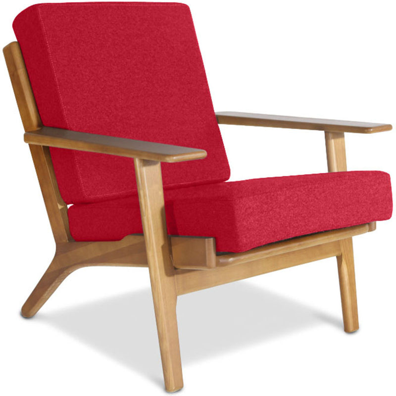 Fauteuil en Bois avec Accoudoirs - Bansy