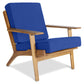 Fauteuil en Bois avec Accoudoirs - Bansy