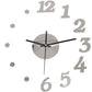 Wall clock Half way