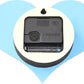 Wall Clock Hearts Mirrors