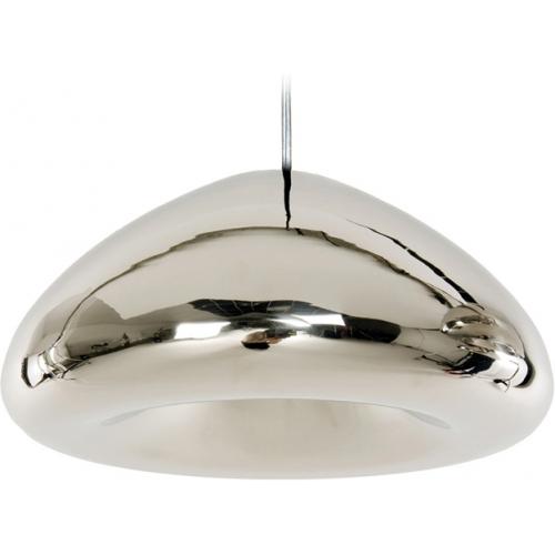 Ceiling Lamp - Chrome Metal Pendant Lamp - 30cm - Nullify - gallery 5