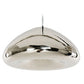 Ceiling Lamp - Chrome Metal Pendant Lamp - 30cm - Nullify - gallery 1