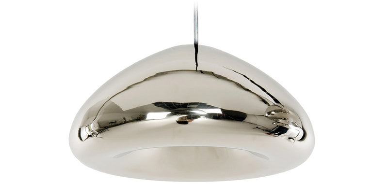 Lampe de Plafond - Suspension en Métal Chromé - 30 cm - Nullify