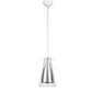 Lampa sufitowa - Lampa wisząca - Stal i szkło - Apolo