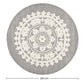 Round Design Rug - Wool - 210cm - Romanty - gallery 3