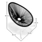 Acapulco Chair - White Legs - gallery 5