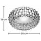 Ceiling Lamp - Glass Ball Flush Mount - 50cm - Savoni - Dimensions diagram