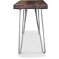 Banc Design Przemysłowy - Drewno i Metal - Hairpin