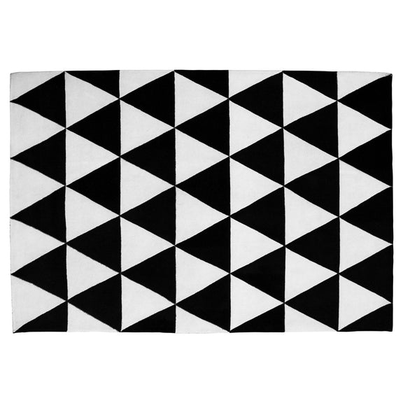 Triangles Design Rug - Wool - Triangles - gallery 1