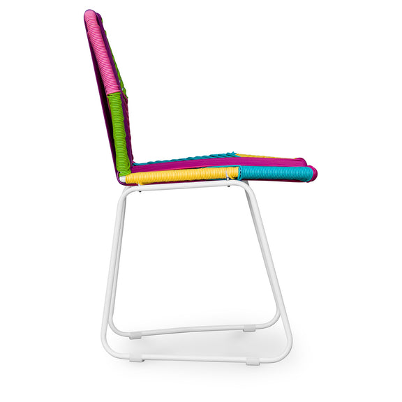 Frony Garden chair  - White Legs - gallery 6