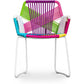 Outdoor Chair with Armrests - Garden Chair - Multicoloured - Frony - gallery 1