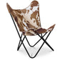 Chaise Design Papillon - Imprimé Poney - Cuir - Blop