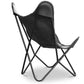 Chaise en Cuir - Design Papillon - Wun