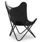 Chaise en Cuir - Design Papillon - Wun