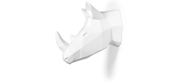 Origami Rhino head - Resin - gallery 3