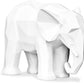 Figure décorative d'éléphant - Blanc mat - Fann